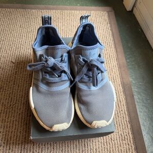 adidas Ink Blue NMD R1 Sneaker with White Midsole